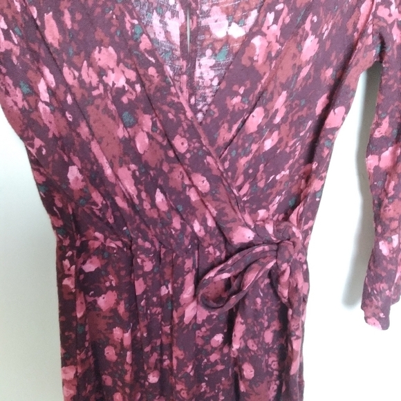Free People Red Floral All The Right Ruffles Romper Size Small - Picture 7 of 15